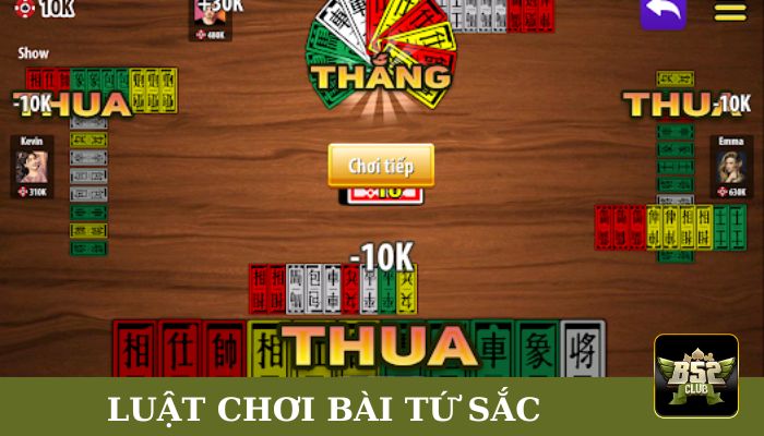 Luật chơi tứ sắc mới nhất tại B52club