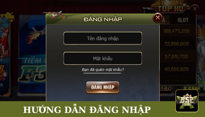 Từng bước đăng nhập tham gia cá cược 