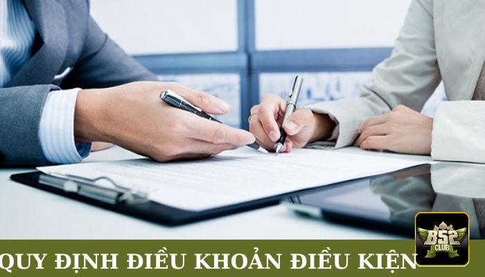 Những quy định về điều khoản và điều kiện đăng ký 