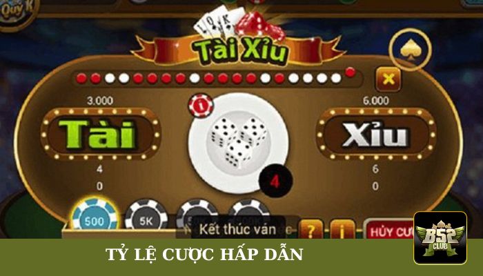 Tỷ lệ cược hấp dẫn